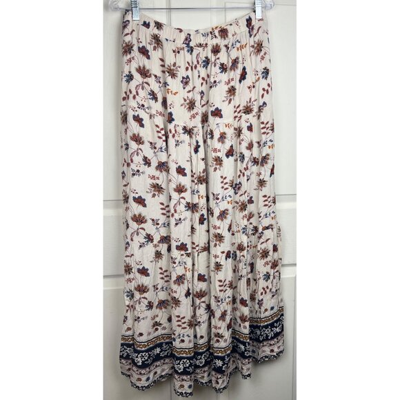 Blue Rain Maxi Skirt - Picture 4 of 10